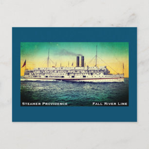 Fall River Line, Steamship 'Providence' Postcard
