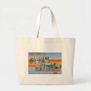 Fall River, MA Large Tote Bag