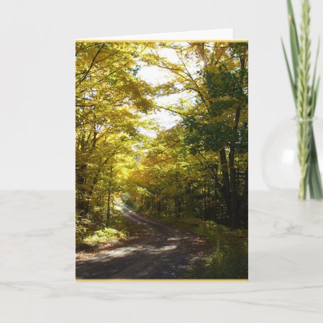 Fall road 2 card (Front)