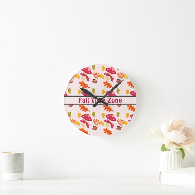 Fall Round Clock (Home)