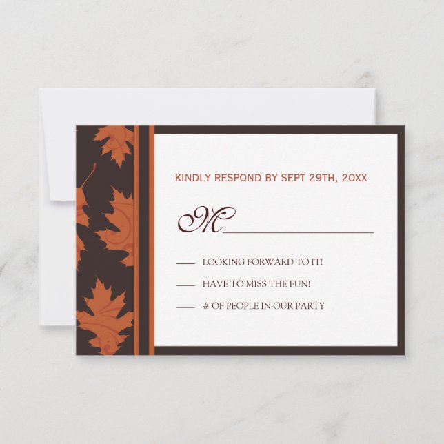Fall RSVP Cards (Front)