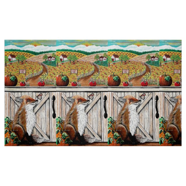 Fall…Saying Goodbye to Summer Friends Fabric (Fat Quarter)