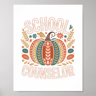 Fall School Counselor Poster
