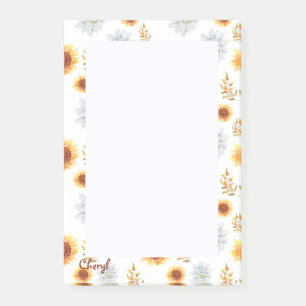 Fall School Post-it Notes