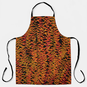 Fall Season Changing Colours Foliage Leaves Art Apron
