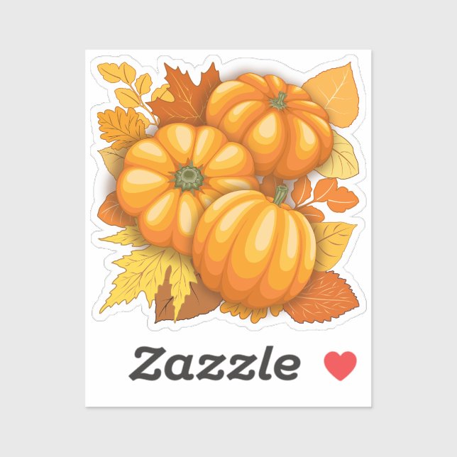 Fall Season Halloween Pumpkins Pattern (Sheet)