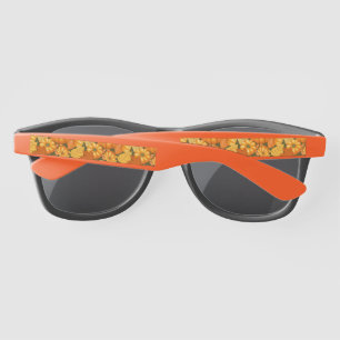 Fall Season Halloween Pumpkins Pattern Sunglasses