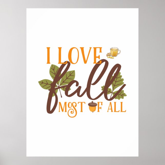 Fall Season Home & Gift Collection | Poster (Front)