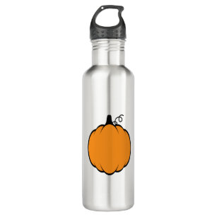 Fall Season Pumpkin Drawing 710 Ml Water Bottle