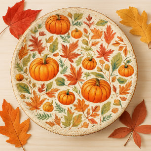 Fall Season Pumpkins Leaves Craft Tissue Paper