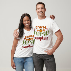 Fall Seasonal Farm fresh pumpkins T-Shirt