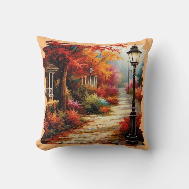 Fall Series Throw Pillow (Front)