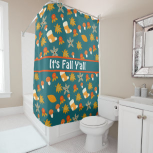 Fall Shower Curtain