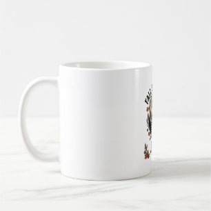 Fall Skeleton Couple Vintage Engraving Autumn Shir Coffee Mug
