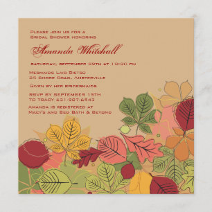 Fall Spectacle Invitation