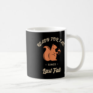 Fall Squirrel Autumn Nature Design For Outdoor Lov Coffee Mug