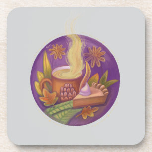 fall still life coaster