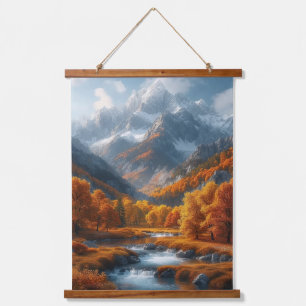 Fall Stream Hanging Tapestry