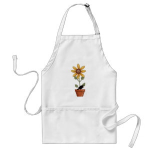 Fall Sunflower adult kitchen apron