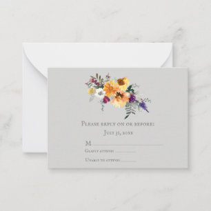 Fall Sunflowers Card
