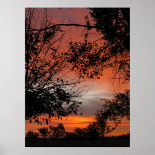 Fall Sunrise Poster