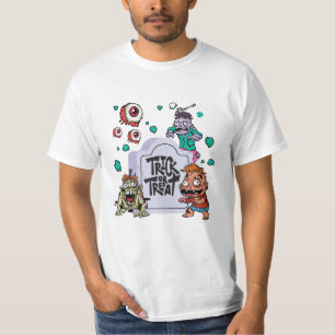 Fall Sweatshirt trick or treat Tshirt Halloween
