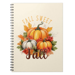 Fall Sweet Fall Notebook