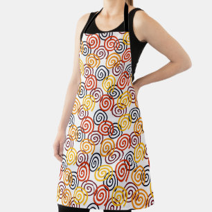 Fall Swirls  Apron