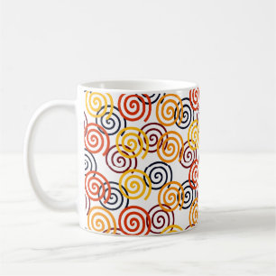 Fall Swirls  Coffee Mug