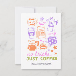 Fall Teacher Halloween Coffee Gift Card holder