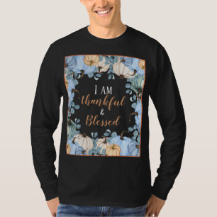 Fall Thankful and Blessed Long Sleeve T-Shirt