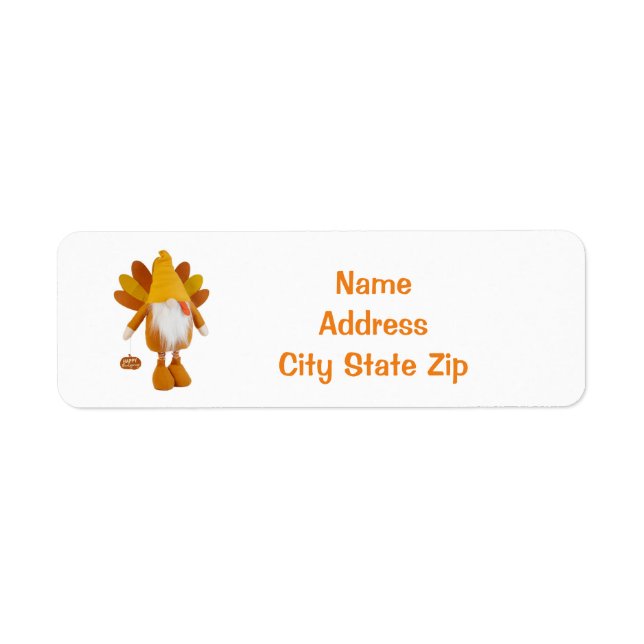 *FALL/THANKSGIVING* ADDRESS LABELS (Front)