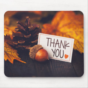Fall Thanksgiving Photography Pumpkin Photography Mouse Pad