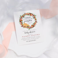 Fall Themed Sweet Little Pumpkin Baby Shower