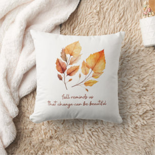 Fall Throw Pillow