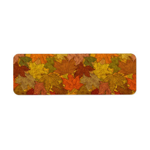 Fall Token Return Address Label