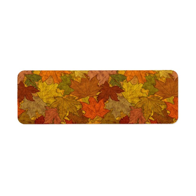 Fall Token Return Address Label (Front)