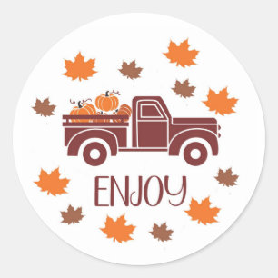 Fall Treat Stickers