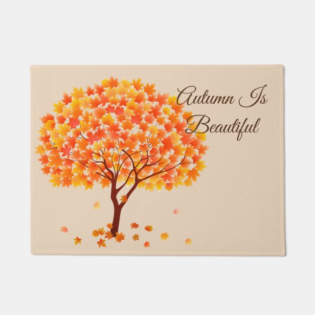 Fall Tree Doormat (Front)