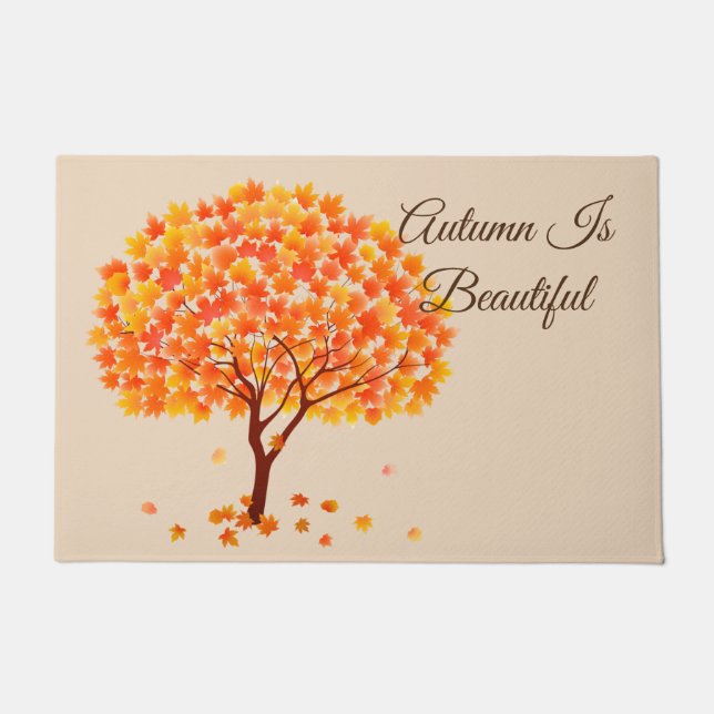 Fall Tree Doormat (Front)