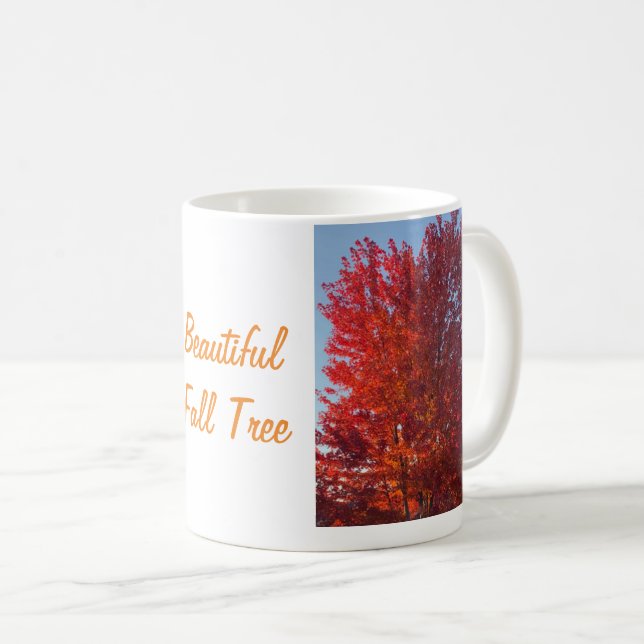 Fall Tree Picture |  Coffee Mug (Front Right)