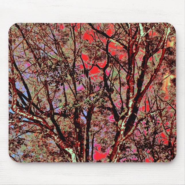 FALL TREES MOUSE PAD (Front)
