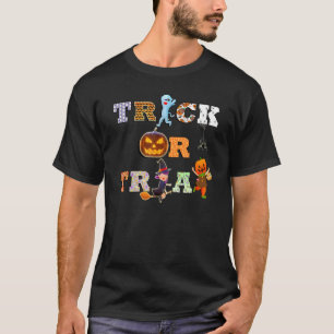 Fall Trick Or Treat Halloween T-Shirt