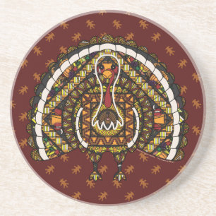 Fall Turkey Coaster