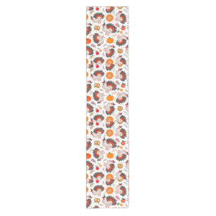 Fall Turkey Decor Short Table Runner