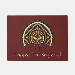 Fall Turkey Doormat