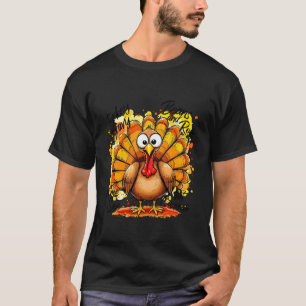 Fall Turkey Gravy Thanksgiving Dinner Autumn Seaso T-Shirt