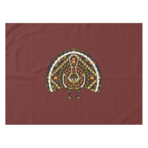 Fall Turkey Tablecloth