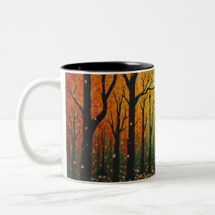 Fall Two-Tone Coffee Mug
