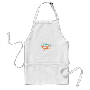 Fall Typography Design – “Gather Together” Autumn Standard Apron